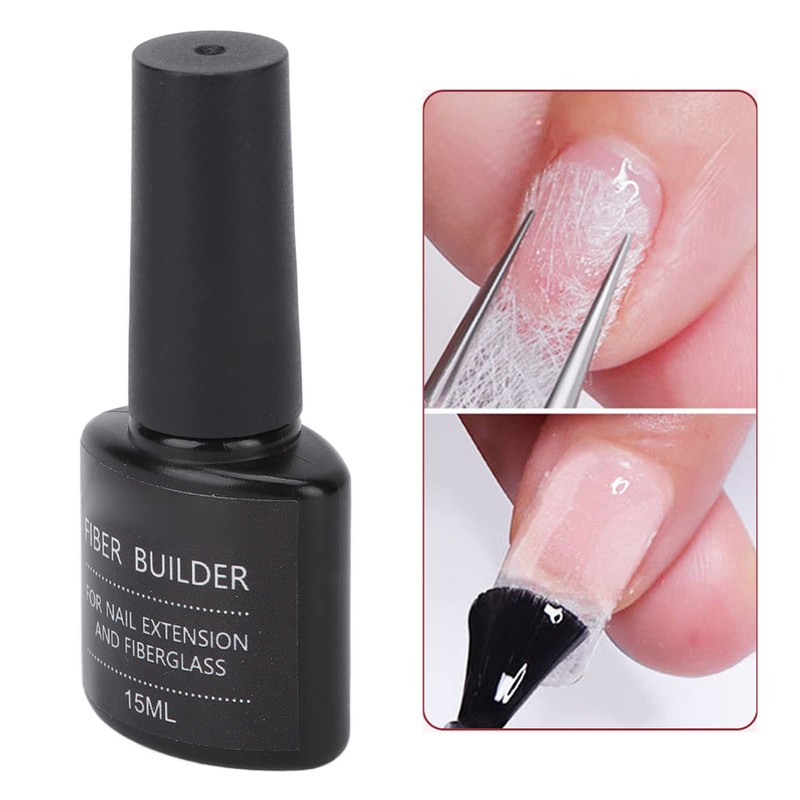 Nail Extension Fibreglass Kit, Nail Extension Builder Glue, Not Easy