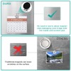 MOXYOY 10pcs Strong Anti-Scratch Magnetic Clip, Multi-Functional Bulldog Clip Refrigerator