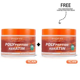 PHOFAY Collagen Keratin Hair Mask Repair Split Ends & Frizz – 4 Proteins + Oils for Shine & Strength | Salon Results in 5 Mins | Sulfate-Free, Cruelty-Free | 1400+ Tested, All Hair Types Haircare Luxury - Polypeptide Keratin: 2-pcs(680ml)