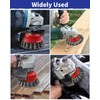 Rocaris Wire Wheel Cup Brush for Grinders, 8 Pack Wire
