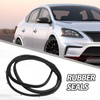 Newnessai 80830-3SG0A Front Right Side Door Rubber Seal Weatherstrip, Replacement