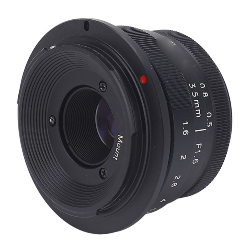 35mm F1.6 Large Aperture Manual Focus Fixed Prime Lens Wide
