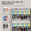 DiDiHere 32 Key Lock Box, Wall Mounted Key Management Cabinet
