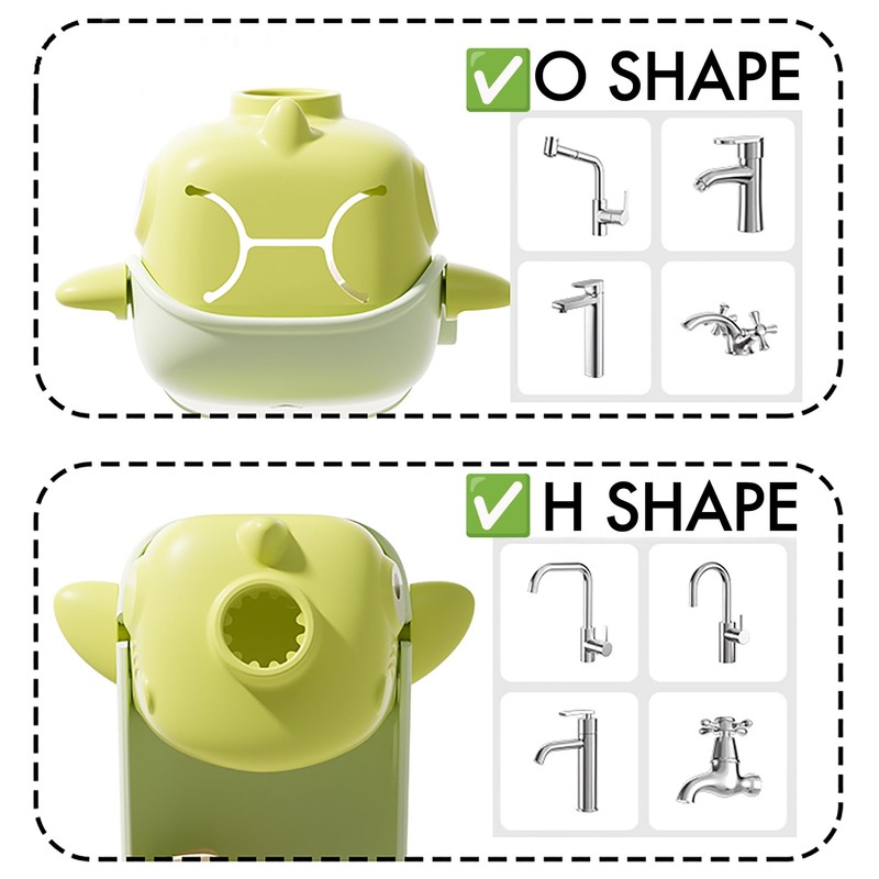 2 Pack Faucet Extender for Toddlers, Temperature Sensitive Sink Extension