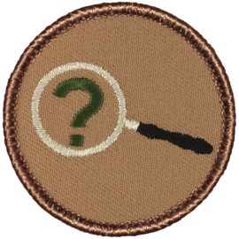 Cool Boy Scout Patrol Patch! - #595 The Missing Patrol!