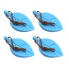 Door Stopper, Shunshi 4 Pack Heavy Duty Cute Leaf Style
