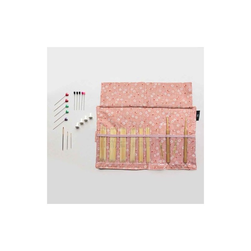 Seeknit Amigurumi Set, Pink, 10 cm