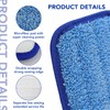 Replacement Microfiber Pad for Rubbermaid Commercial 18 inches Mop Head,