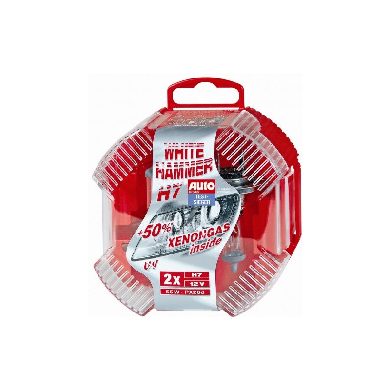 Hammer WH-H4 Car Headlamp Box H4 White Hammer Duo Box