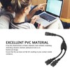 Power Cable Splitter Y Shape 30cm IEC320 C14 Male to