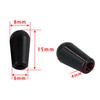 DIAO79NI Basic Metric 4mm Guitar 3 Way Toggle Switch Tips