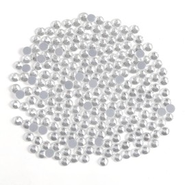 3000PCS Hotfix Rhinestones Bulk, Clear Rhinestones for Crafts Clothes,Hotfix Crystals DIY Decoration, SS16, 3.8-4.0mm