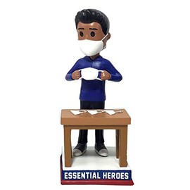 Manufacturing Hygiene Medical Supply Essential Heroes Bobblehead Male Dark