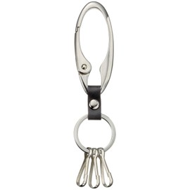 大一鋼業 カラビナ キーホルダー CK-1 ニッケルシルバー 10個セット CK-1