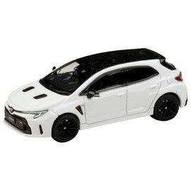 HJ64 1/64 Toyota GR Corolla RZ Super White II Finished Product