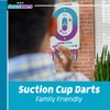 EastPoint Smack Darts - 2-in-1 Suction Cup Convertible Dartboard Target