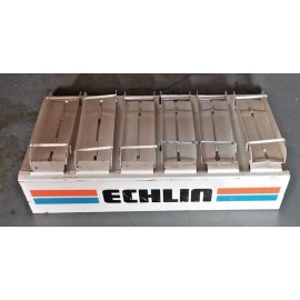 Used Steel Catalog Support Rack For Automotive Information. Marked "ECHLIN"