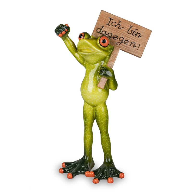formano Set of 2 Funny Frogs Frog as Demonstrator with
