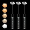 Ajbvp Modern LED Pendant Lights Kitchen Island Lighting,Dimmable 5CCT/2700K/3000K/3500K/4000K/5000K,Hanging Island