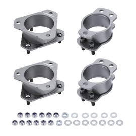 maXpeedingrods 3" Front 2" Rear Leveling Kit for Ford Explorer 2006-2010 2WD 4WD, SUV Steel Strut Spacer Suspension Lift Kit, Silver Gray