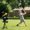 MPOBSP Upgraded Electronic Baseball Pitching Machine for Youth- Adjustable Angles
