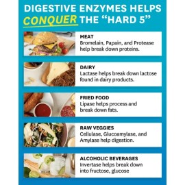 Zenwise Enzimas Digestivas Y Probioticos 180 Caps Sabor Sin sabor                                                                                     