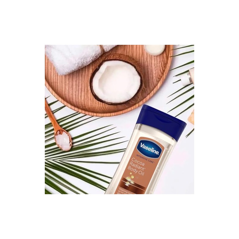 Vaseline - Aceite Corporal en Gel Cocoa Radiant (200 ml),
