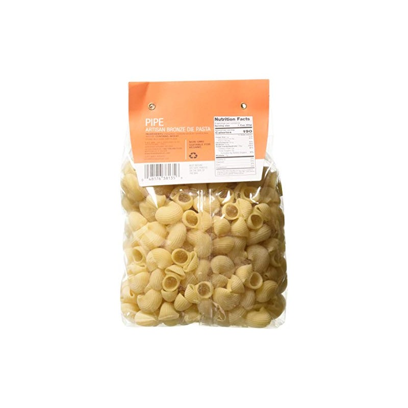 Compagnia Sanremo Italian Organic Pipe Pasta - 100% Durum Wheat