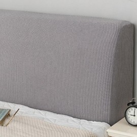 High elasticity dustproof Kimming bed bed head protection Head cover 200CM/dark gray