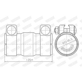 Walker 69001 Mini Catalytic Converter