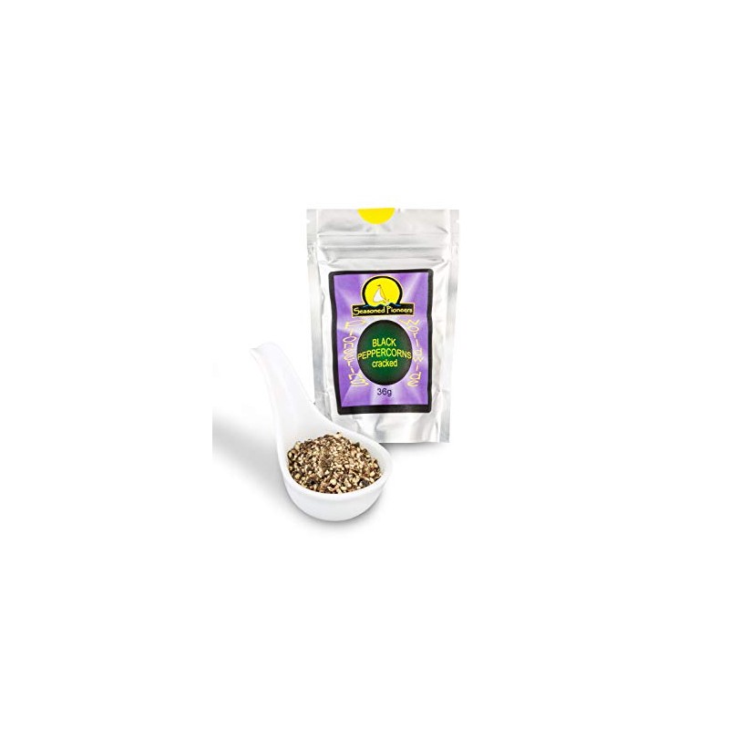 Black Peppercorns, Cracked
