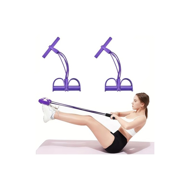 Bandas de resistencia para fitness, extractor de tobillo de 4