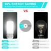 LEDLightsWorld Super Bright E12 LED Corn Bulbs, 16W 1500LM Bulbs,