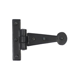From The Anvil Black 4 Inch Penny End T Hinge (Pair)