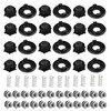 12 Sets Spool Cover Cap Spring Eyelet Sleeve Compatible with