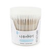 One-Touch Spiral Round Cotton Swab 200Pcs 6ea
