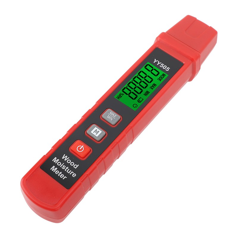 Wood Moisture Meter Professional High Accuracy Digital Handheld LCD Moisture