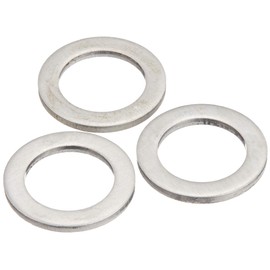 Daytona 96731 Motorcycle Drain Washer M12 Thickness 0.06 inch (1.5 mm) Drain Bolt Gasket, Pack of 3
