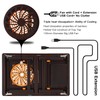 Laptop Desk for Bed with Fan Nnewvante 7 Angles &