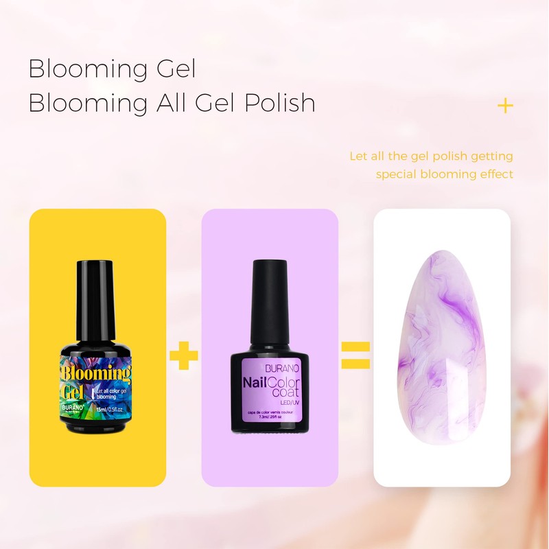 BURANO - Gel de uñas de floración - UV LED