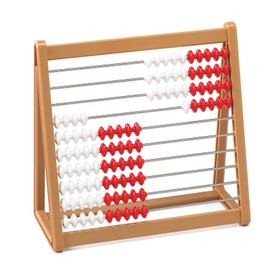 edxeducation Abacus - In Home Learning Manipulative for Early Math - 10 Row Counting Frame - Teach Counting, Addition and Subtraction