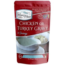 Mom's Place Gluten-Free Chicken or Turkey Gravy Mix, Soy, Dairy, Nut & Corn Free, Vegan, 2.0 oz