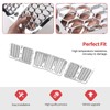 3PCS Honeycomb Grill Inserts Compatible with Jeep Grand Cherokee 2014-2016