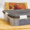 IRIS USA WeatherPro Underbed 47 Qt Storage Bins with Lids,
