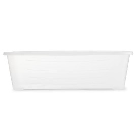 Life Story Durable 5.7-Liter Clear Shoe & Closet Storage Box Container (36 Pack)