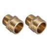 3/4" to 1/2" Brass Hex Nipple, Brass Pipe Fitting Reducing