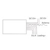 JXOFROAD RGB RF Remote Dual Controller for Motorcycle LED Strip