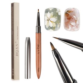 BQAN Nail Art Brush Daisy Pen 1Pc for Gel Polish Flower & Leaf Designs