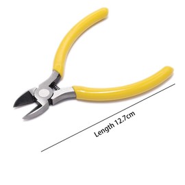 Wire Cutter Pliers, Jewelry Pliers for for Crafts Wire Wrapping Jewelry, Yellow