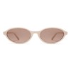 Appassal Retro Oval Cat Eye Sunglasses for Women 90s Sunnies